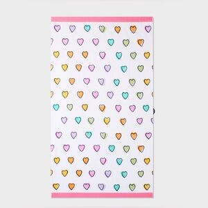 🐇 🎯 Roller Rabbit x Target Disco Hearts Wave Beach Towel, NWT